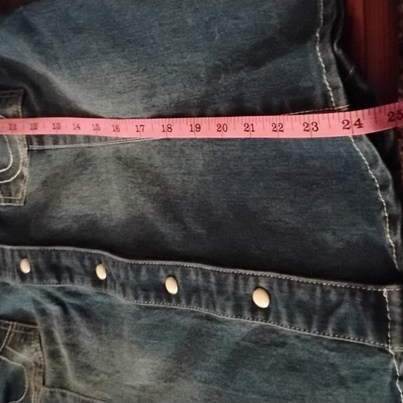 NWT True Religion denim top - Picture 7 of 8